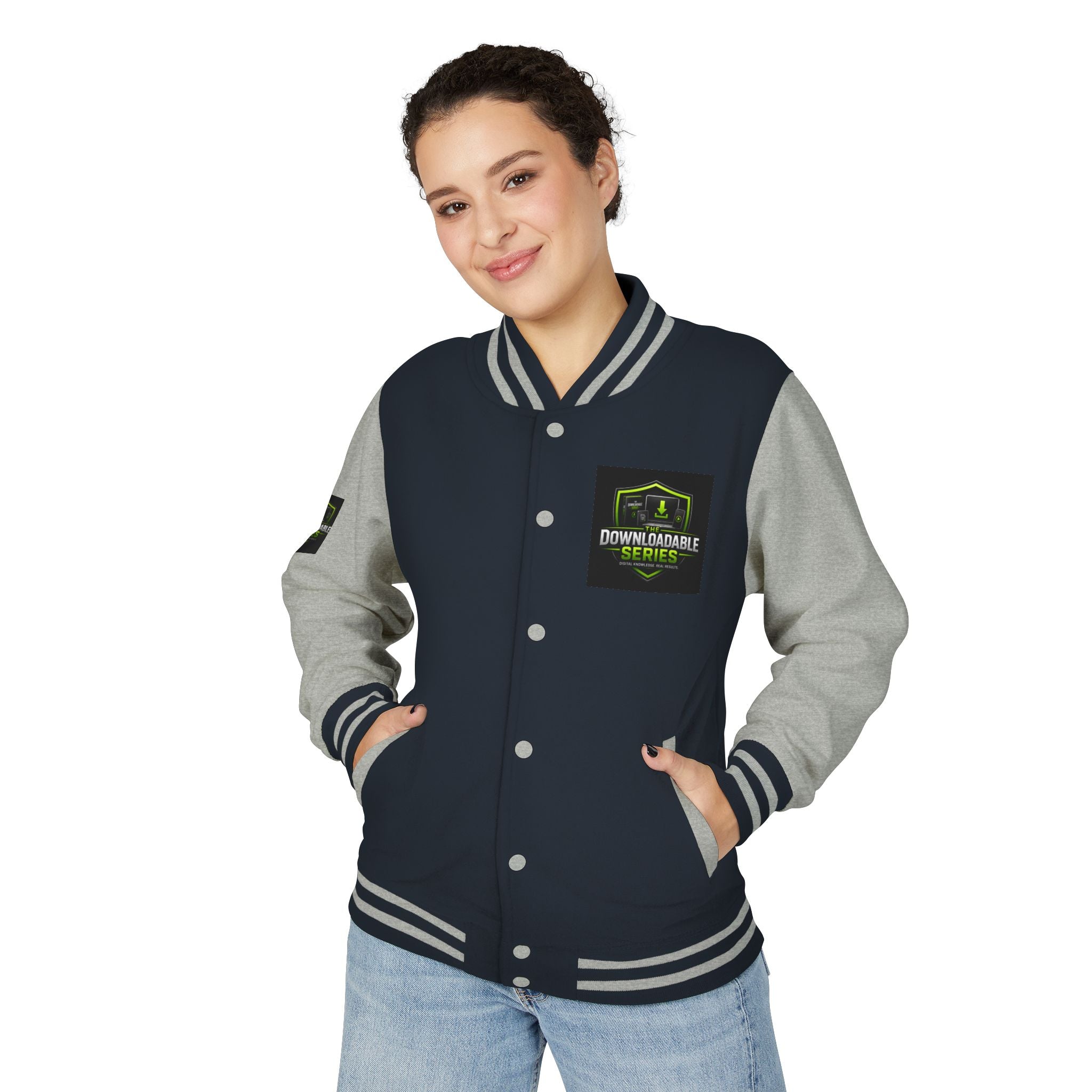 Letterman Jacket — Downrange Coffee Co. Badge Varsity Jacket