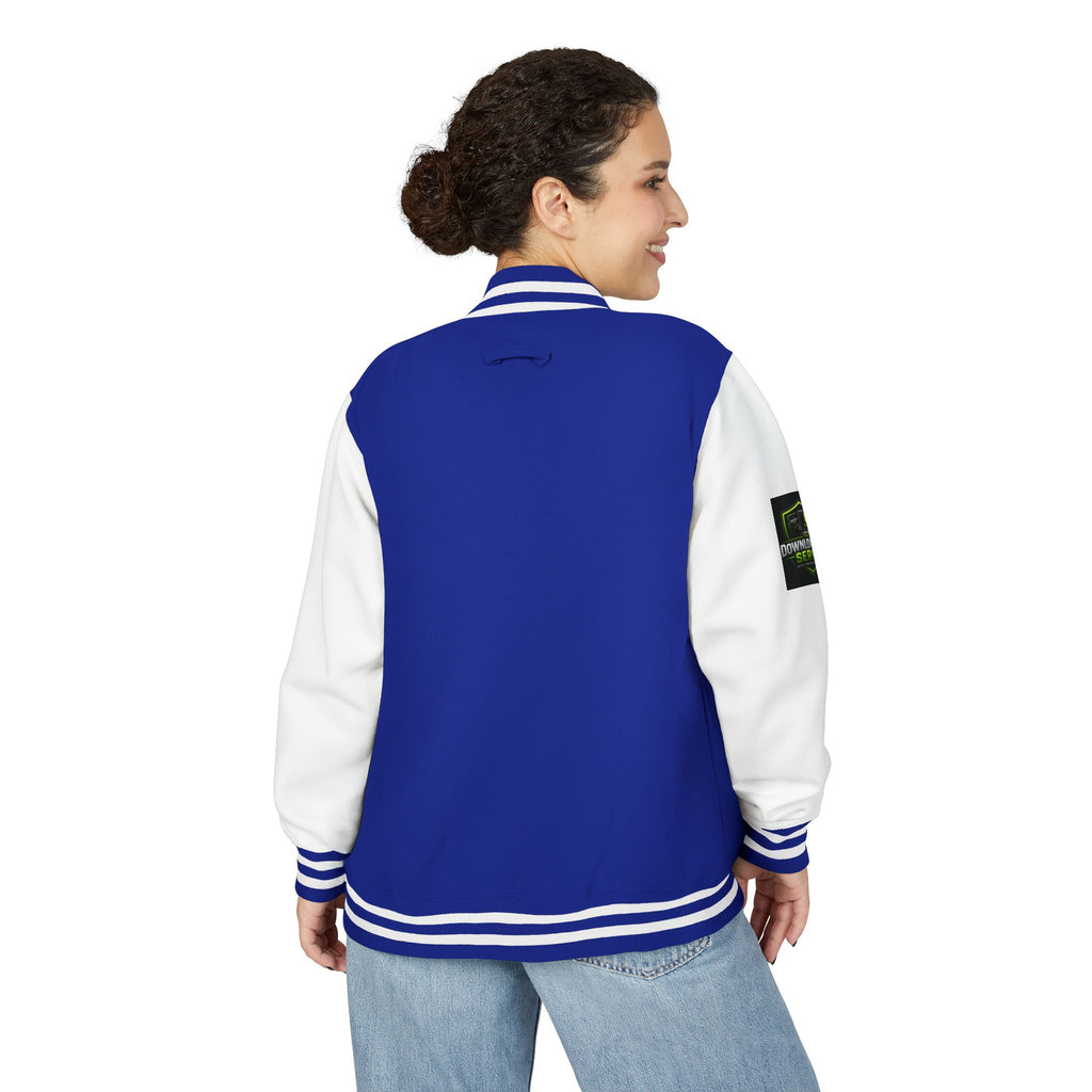 Letterman Jacket — Downrange Coffee Co. Badge Varsity Jacket