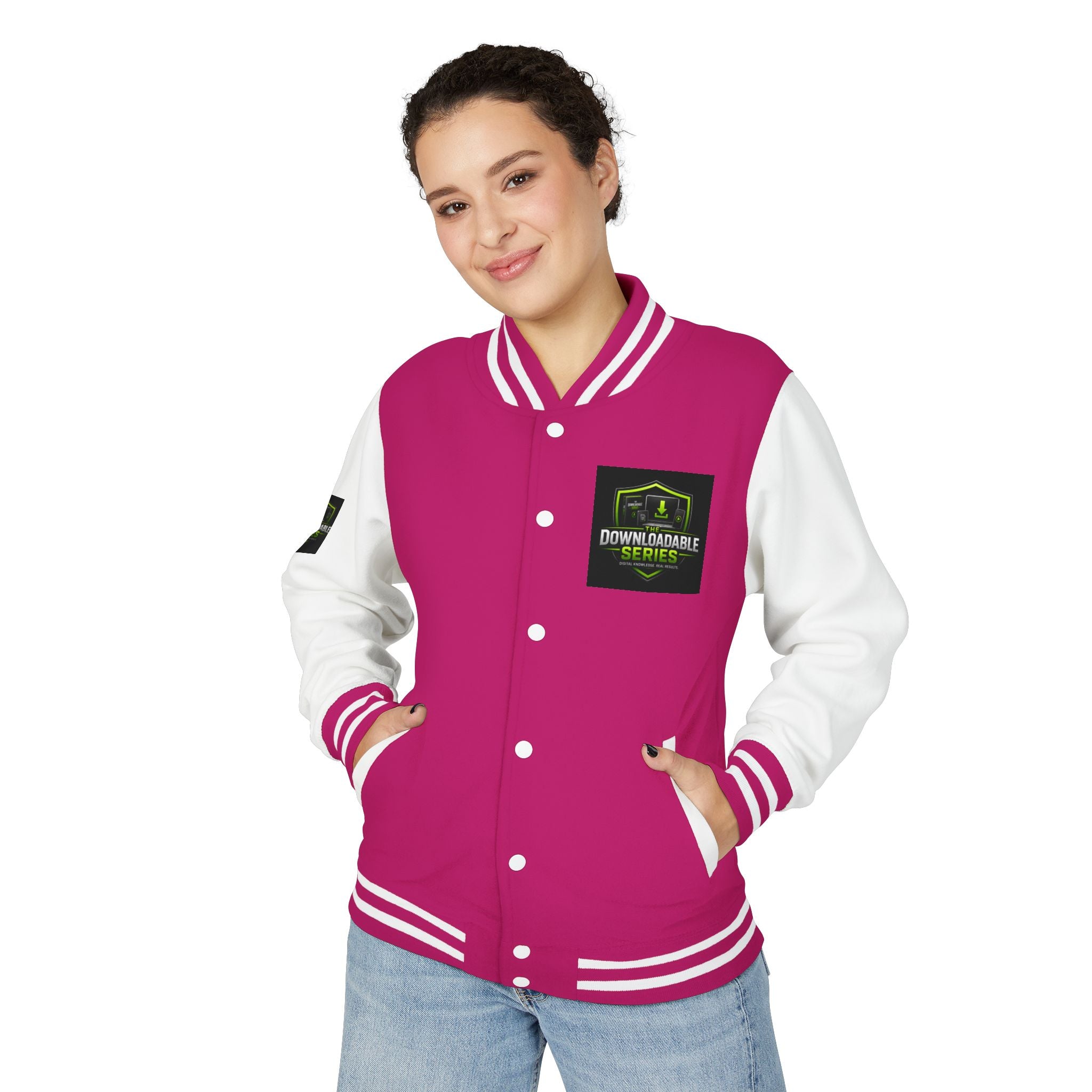 Letterman Jacket — Downrange Coffee Co. Badge Varsity Jacket