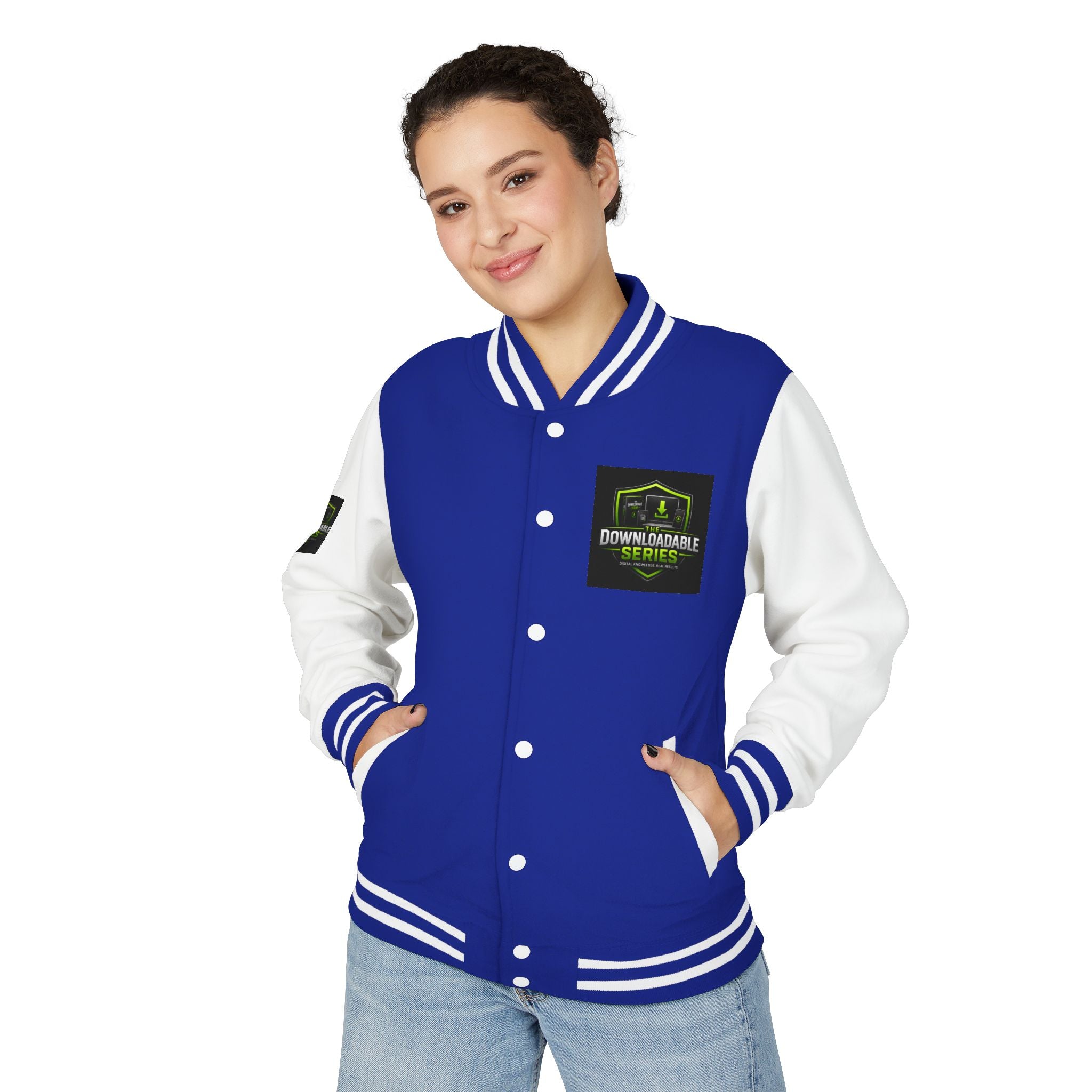Letterman Jacket — Downrange Coffee Co. Badge Varsity Jacket