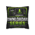 Downloadable Series Decorative Pillowcase – Digital Knowledge Graphic Throw Pillow
