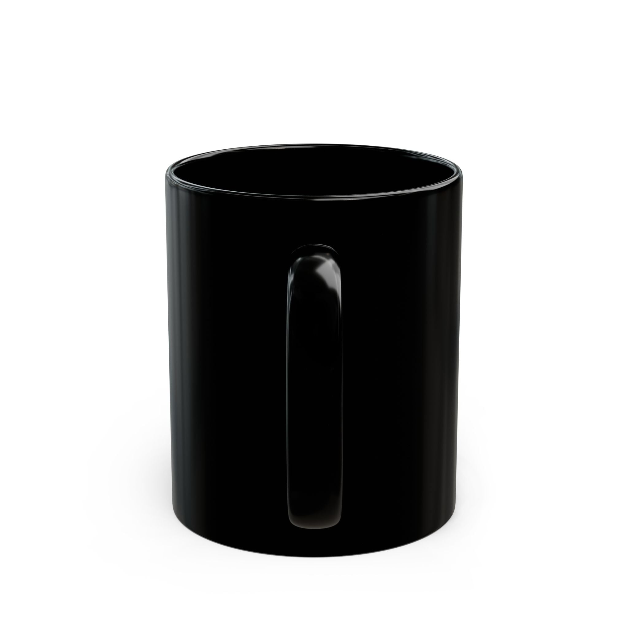 The Downloadable Series Black Mug — 11oz/15oz Coffee Cup