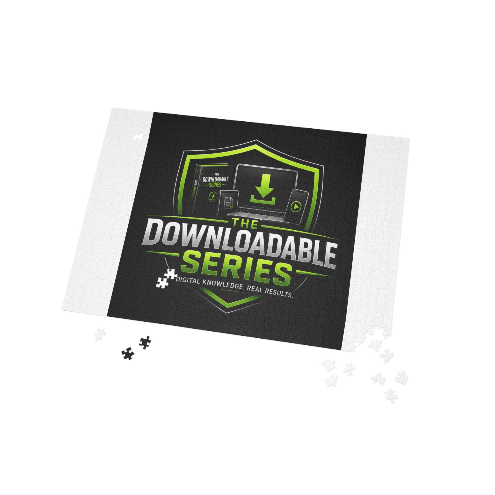 Downloadable Series Puzzle — Digital Knowledge Logo Jigsaw (96–1000 pc)