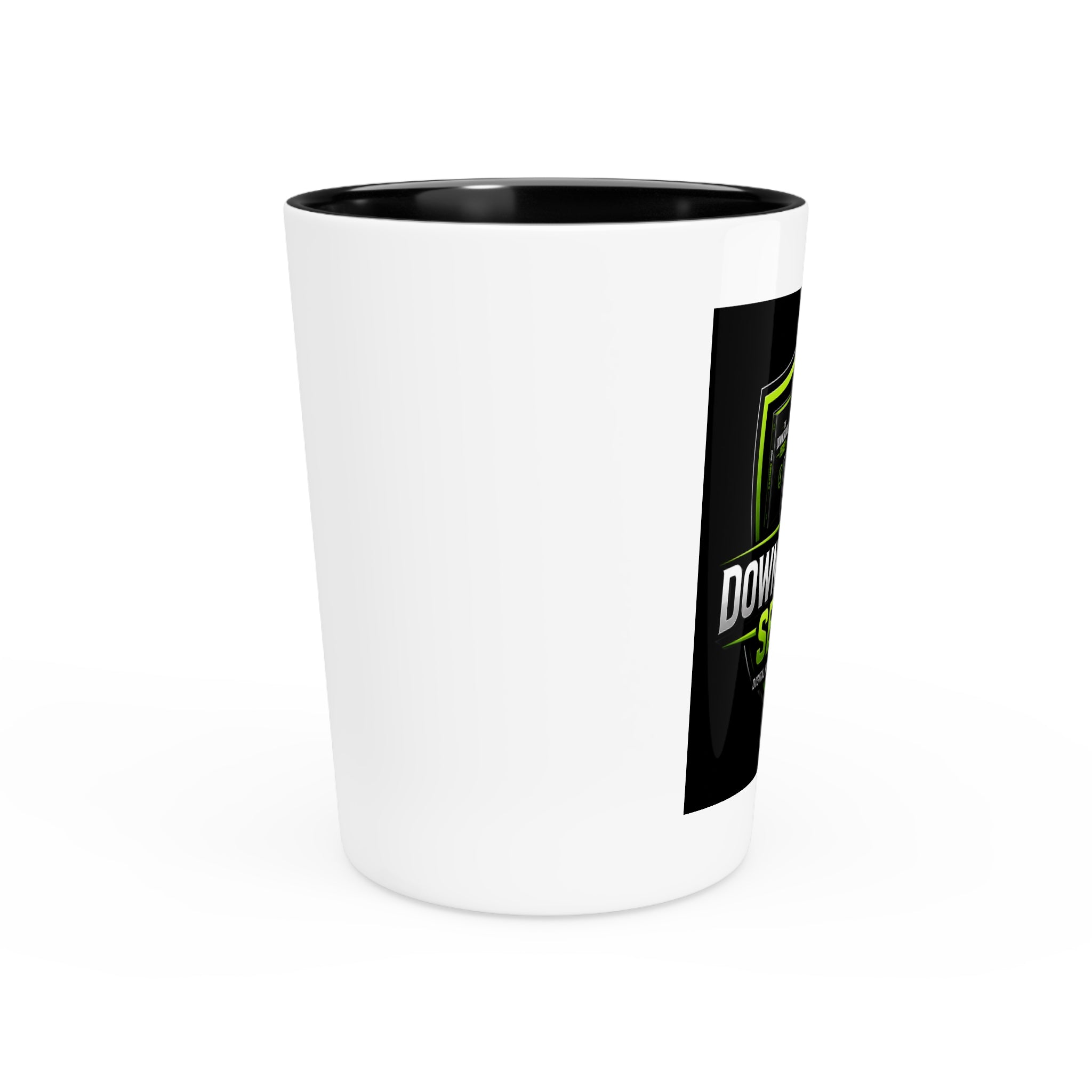 The Downloadable Series Shot Glass — Branded Digital Marketing Logo Shooter