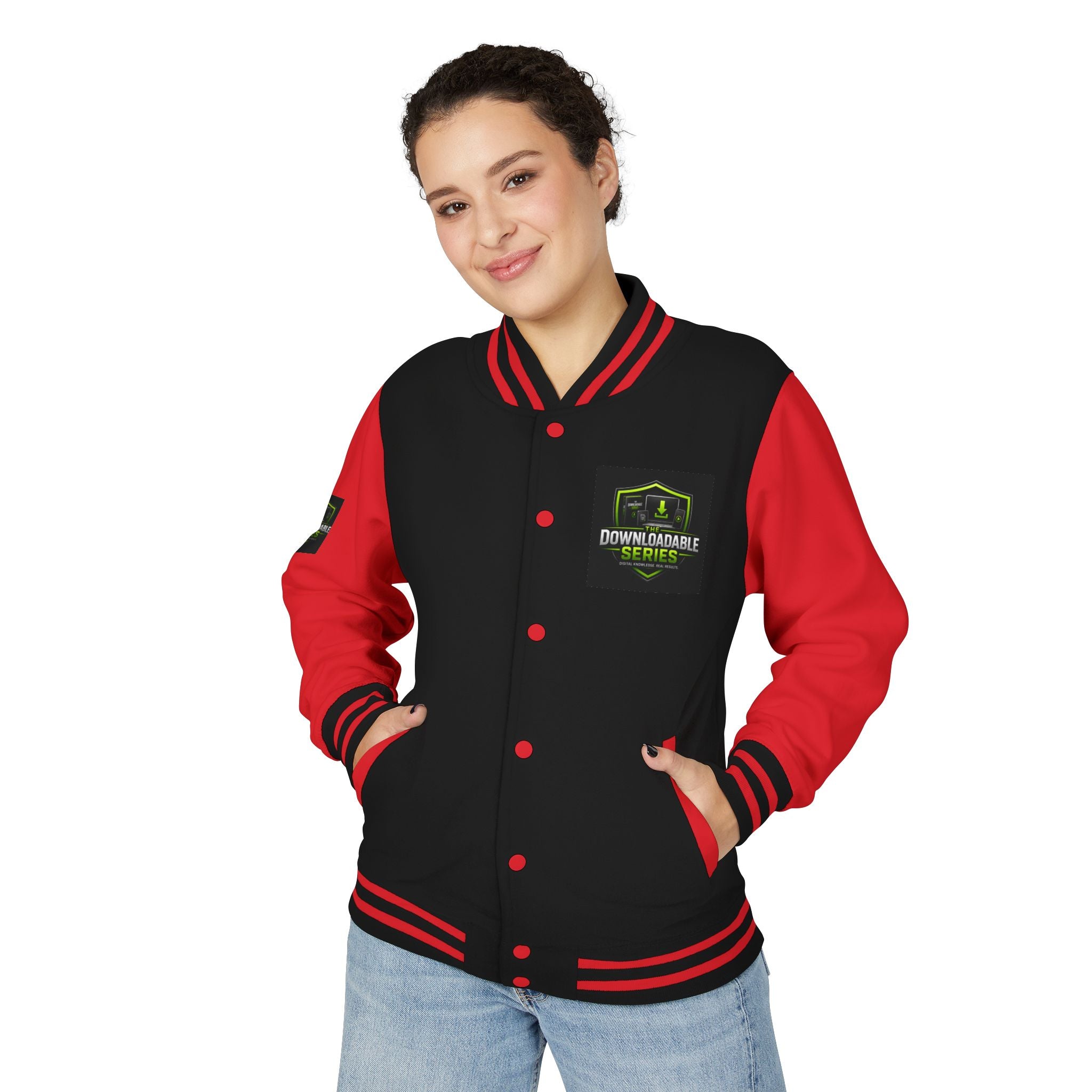 Letterman Jacket — Downrange Coffee Co. Badge Varsity Jacket