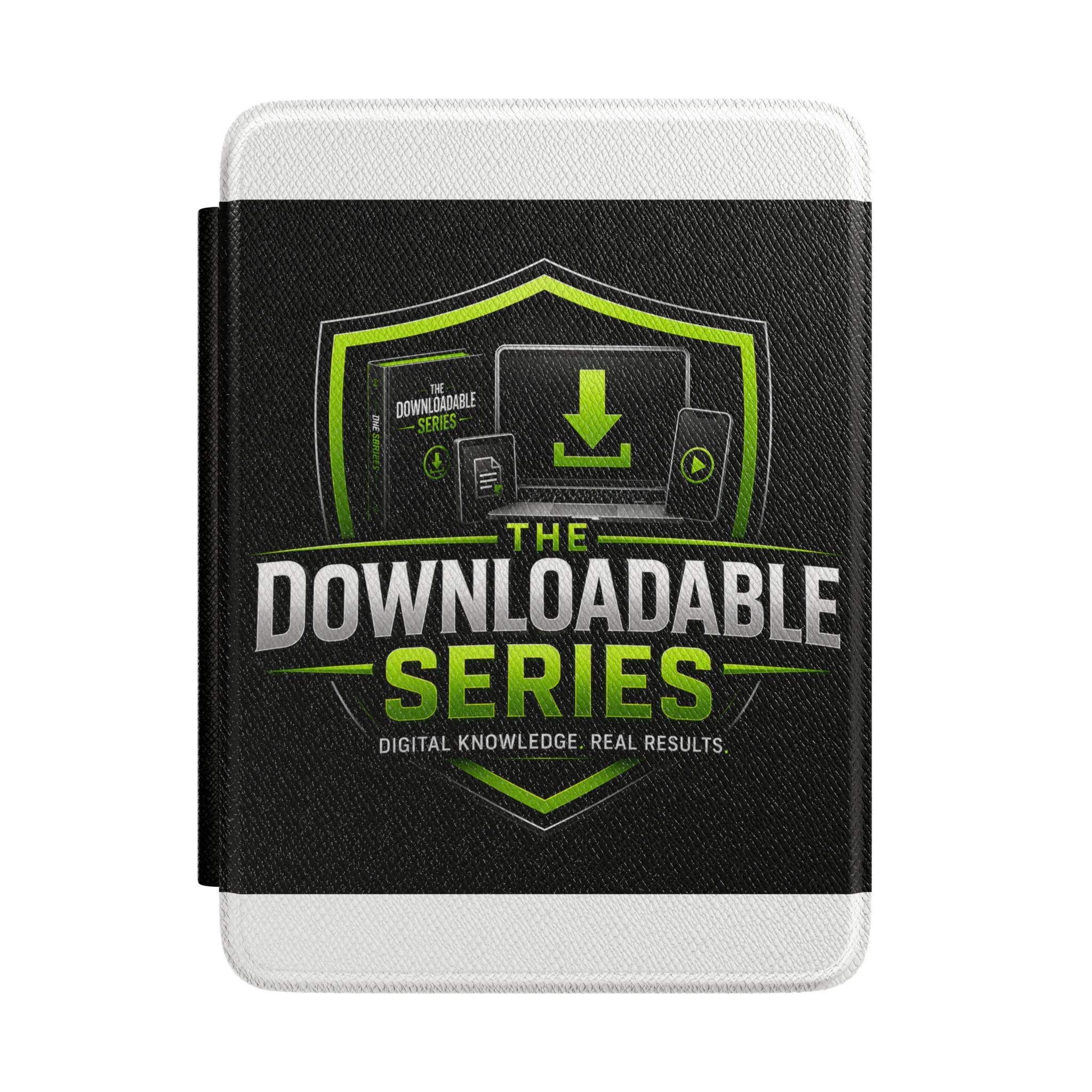 Kindle Case — The Downloadable Series Logo Protective Cover