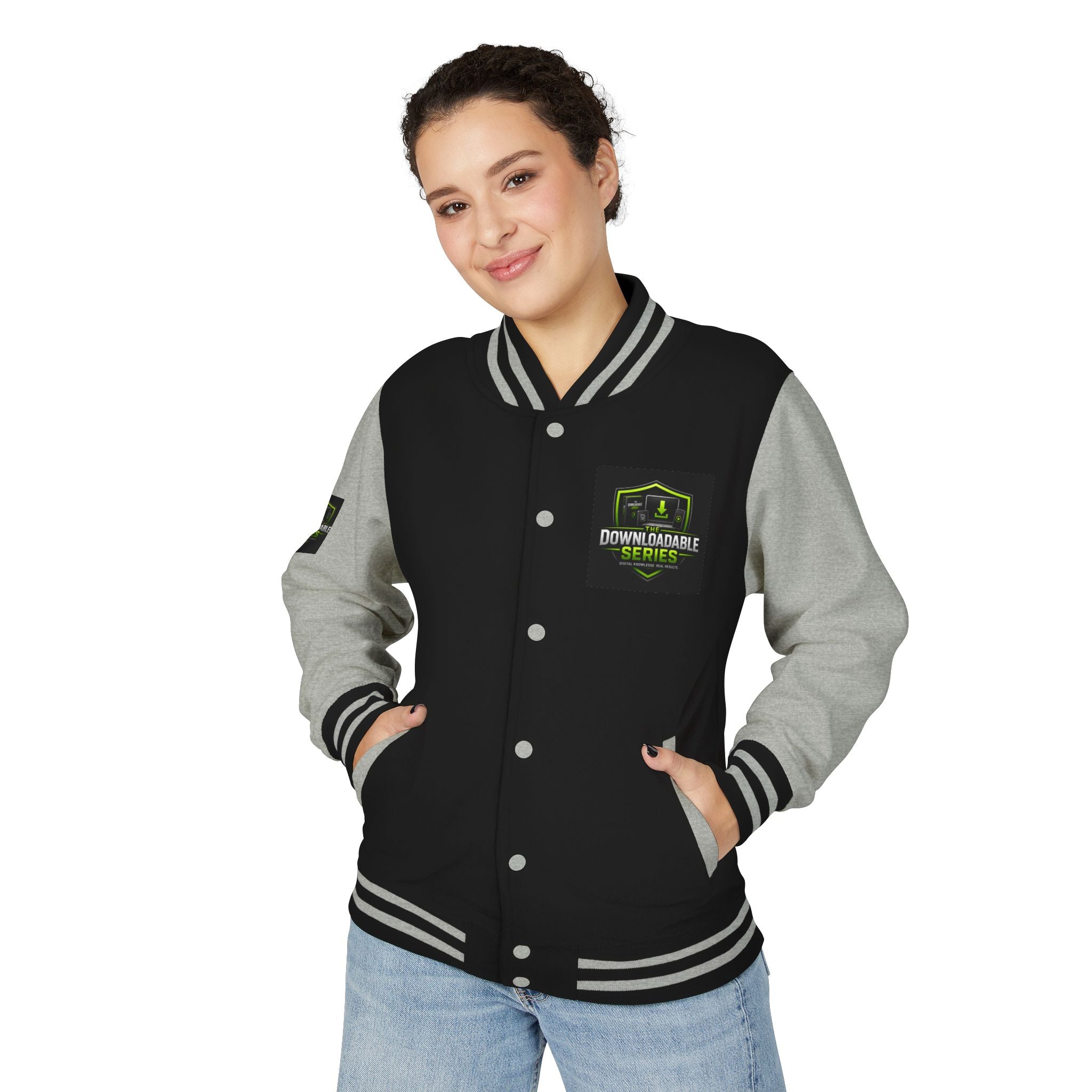 Letterman Jacket — Downrange Coffee Co. Badge Varsity Jacket