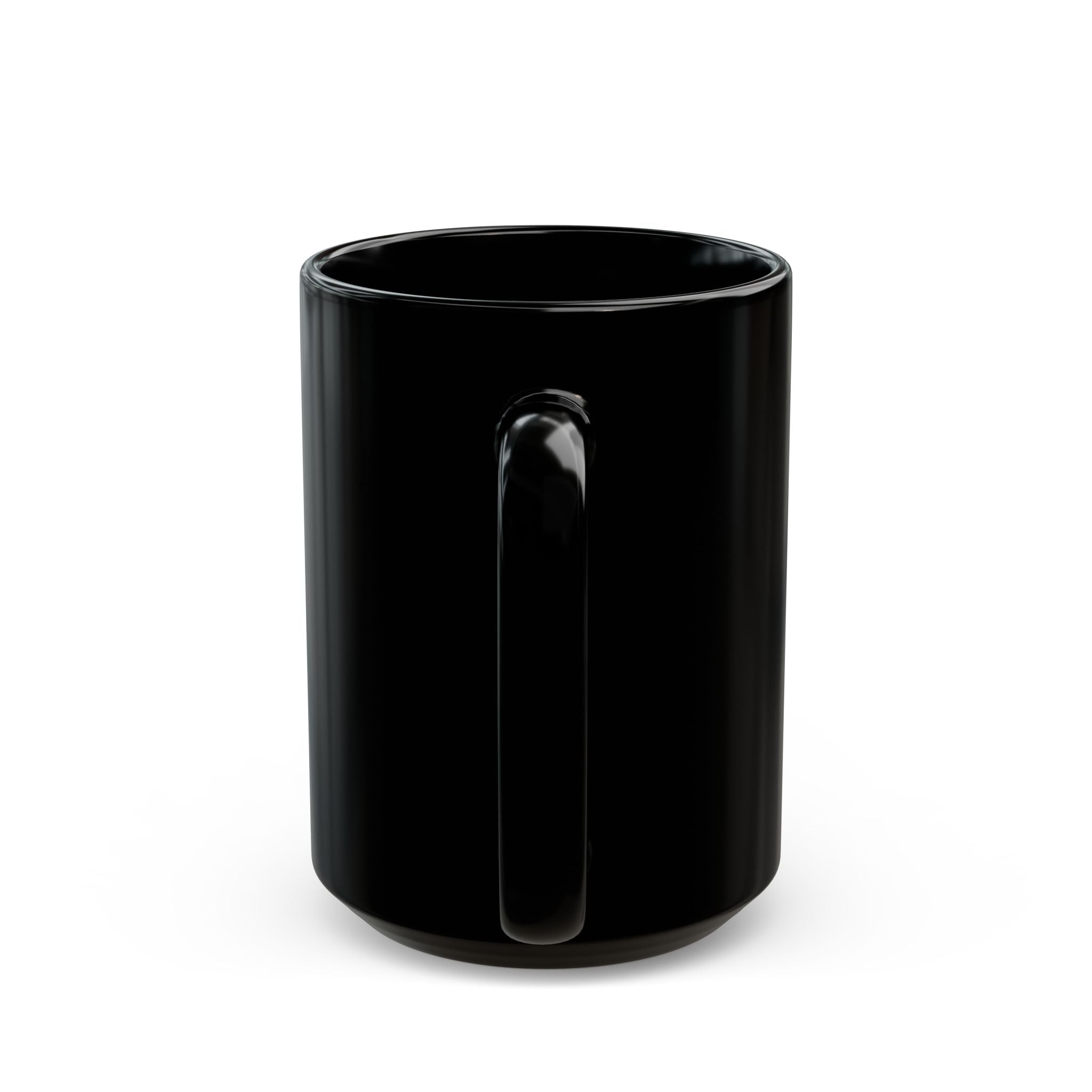 The Downloadable Series Black Mug — 11oz/15oz Coffee Cup