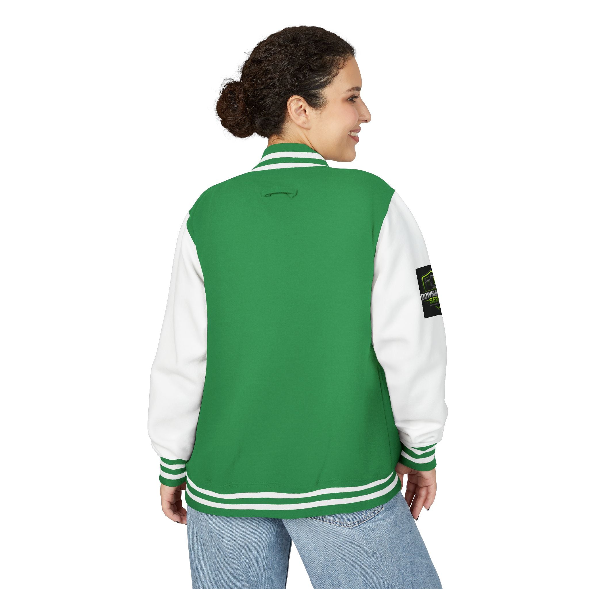 Letterman Jacket — Downrange Coffee Co. Badge Varsity Jacket