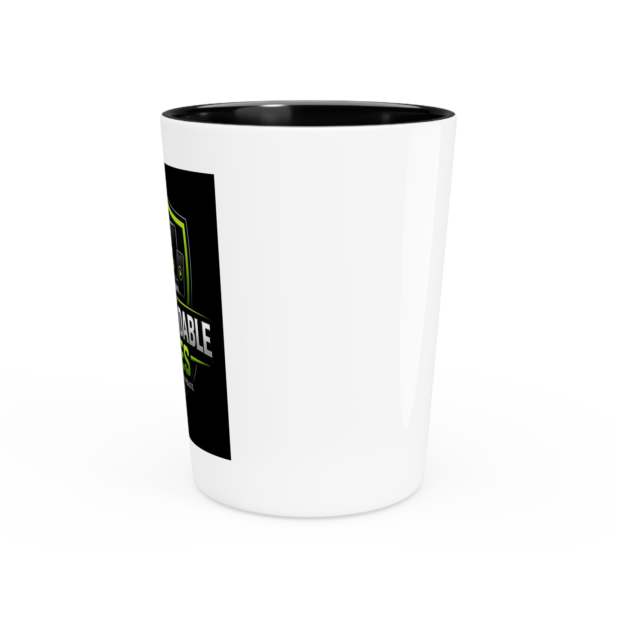 The Downloadable Series Shot Glass — Branded Digital Marketing Logo Shooter