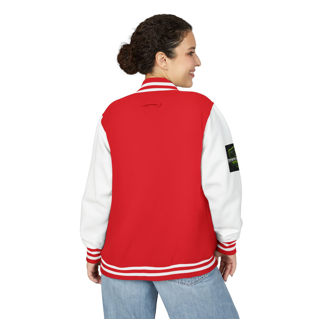 Letterman Jacket — Downrange Coffee Co. Badge Varsity Jacket